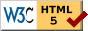 Valid HTML5